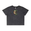 Wo's Stone Wash Heavy Crop Tee Thumbnail