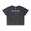 Wo's Stone Wash Heavy Crop Tee Thumbnail