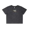 Wo's Stone Wash Heavy Crop Tee Thumbnail