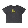 Wo's Stone Wash Heavy Crop Tee Thumbnail