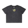 Wo's Stone Wash Heavy Crop Tee Thumbnail