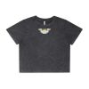 Wo's Stone Wash Heavy Crop Tee Thumbnail