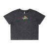 Wo's Stone Wash Heavy Crop Tee Thumbnail