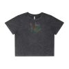 Wo's Stone Wash Heavy Crop Tee Thumbnail
