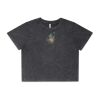 Wo's Stone Wash Heavy Crop Tee Thumbnail
