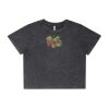 Wo's Stone Wash Heavy Crop Tee Thumbnail