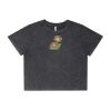 Wo's Stone Wash Heavy Crop Tee Thumbnail