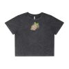 Wo's Stone Wash Heavy Crop Tee Thumbnail