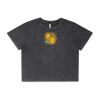 Wo's Stone Wash Heavy Crop Tee Thumbnail