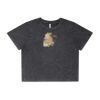 Wo's Stone Wash Heavy Crop Tee Thumbnail