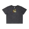 Wo's Stone Wash Heavy Crop Tee Thumbnail