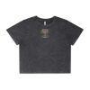 Wo's Stone Wash Heavy Crop Tee Thumbnail