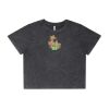 Wo's Stone Wash Heavy Crop Tee Thumbnail