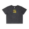 Wo's Stone Wash Heavy Crop Tee Thumbnail