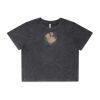 Wo's Stone Wash Heavy Crop Tee Thumbnail