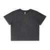 Wo's Stone Wash Heavy Crop Tee Thumbnail