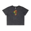Wo's Stone Wash Heavy Crop Tee Thumbnail
