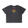 Wo's Stone Wash Heavy Crop Tee Thumbnail