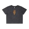 Wo's Stone Wash Heavy Crop Tee Thumbnail