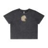 Wo's Stone Wash Heavy Crop Tee Thumbnail