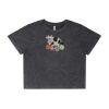 Wo's Stone Wash Heavy Crop Tee Thumbnail