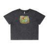 Wo's Stone Wash Heavy Crop Tee Thumbnail