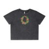 Wo's Stone Wash Heavy Crop Tee Thumbnail