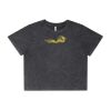 Wo's Stone Wash Heavy Crop Tee Thumbnail