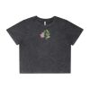 Wo's Stone Wash Heavy Crop Tee Thumbnail