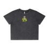 Wo's Stone Wash Heavy Crop Tee Thumbnail
