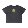 Wo's Stone Wash Heavy Crop Tee Thumbnail