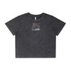 Wo's Stone Wash Heavy Crop Tee Thumbnail