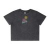 Wo's Stone Wash Heavy Crop Tee Thumbnail