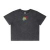 Wo's Stone Wash Heavy Crop Tee Thumbnail