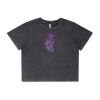 Wo's Stone Wash Heavy Crop Tee Thumbnail
