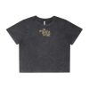 Wo's Stone Wash Heavy Crop Tee Thumbnail
