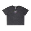 Wo's Stone Wash Heavy Crop Tee Thumbnail