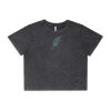 Wo's Stone Wash Heavy Crop Tee Thumbnail