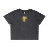 Wo's Stone Wash Heavy Crop Tee Thumbnail