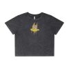 Wo's Stone Wash Heavy Crop Tee Thumbnail