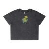 Wo's Stone Wash Heavy Crop Tee Thumbnail