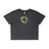 Wo's Stone Wash Heavy Crop Tee Thumbnail