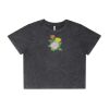 Wo's Stone Wash Heavy Crop Tee Thumbnail