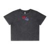 Wo's Stone Wash Heavy Crop Tee Thumbnail