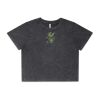Wo's Stone Wash Heavy Crop Tee Thumbnail