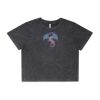 Wo's Stone Wash Heavy Crop Tee Thumbnail