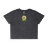 Wo's Stone Wash Heavy Crop Tee Thumbnail