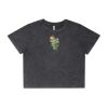 Wo's Stone Wash Heavy Crop Tee Thumbnail