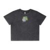 Wo's Stone Wash Heavy Crop Tee Thumbnail