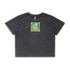 Wo's Stone Wash Heavy Crop Tee Thumbnail